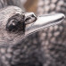 Серебряная фигура ручной работы Лебедь