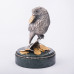 Серебряная фигура ручной работы Попугай на кошельке с монетами